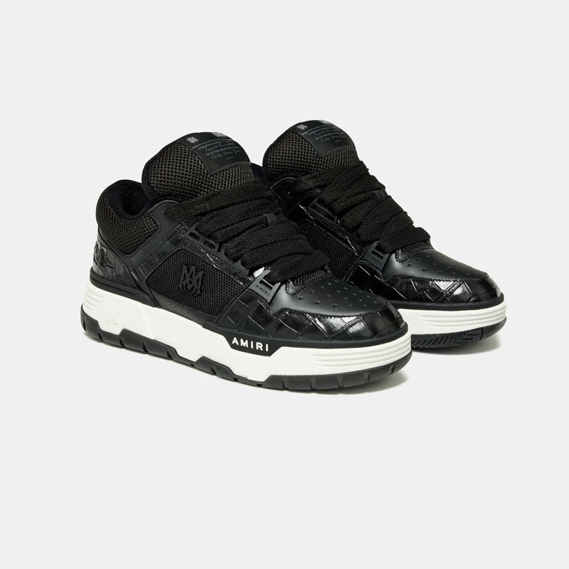 OPL - Amiri CROC DEBOSSED MA-1 Shoes