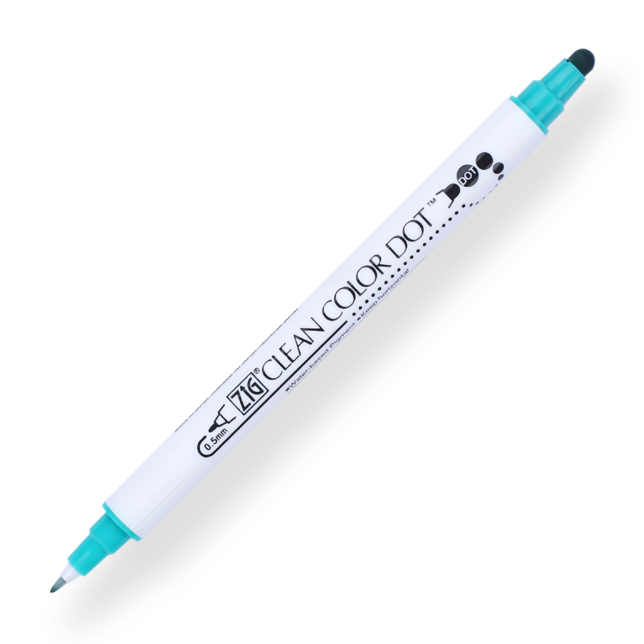 Kuretake ZIG Clean Color Dot Double-Sided Marker - 12 Color Set - Stationery Pal