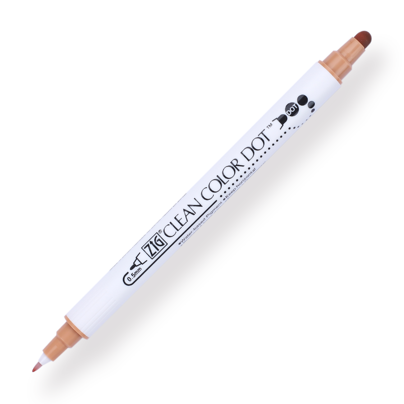 Kuretake ZIG Clean Color Dot Double-Sided Marker - 12 Color Set - Stationery Pal