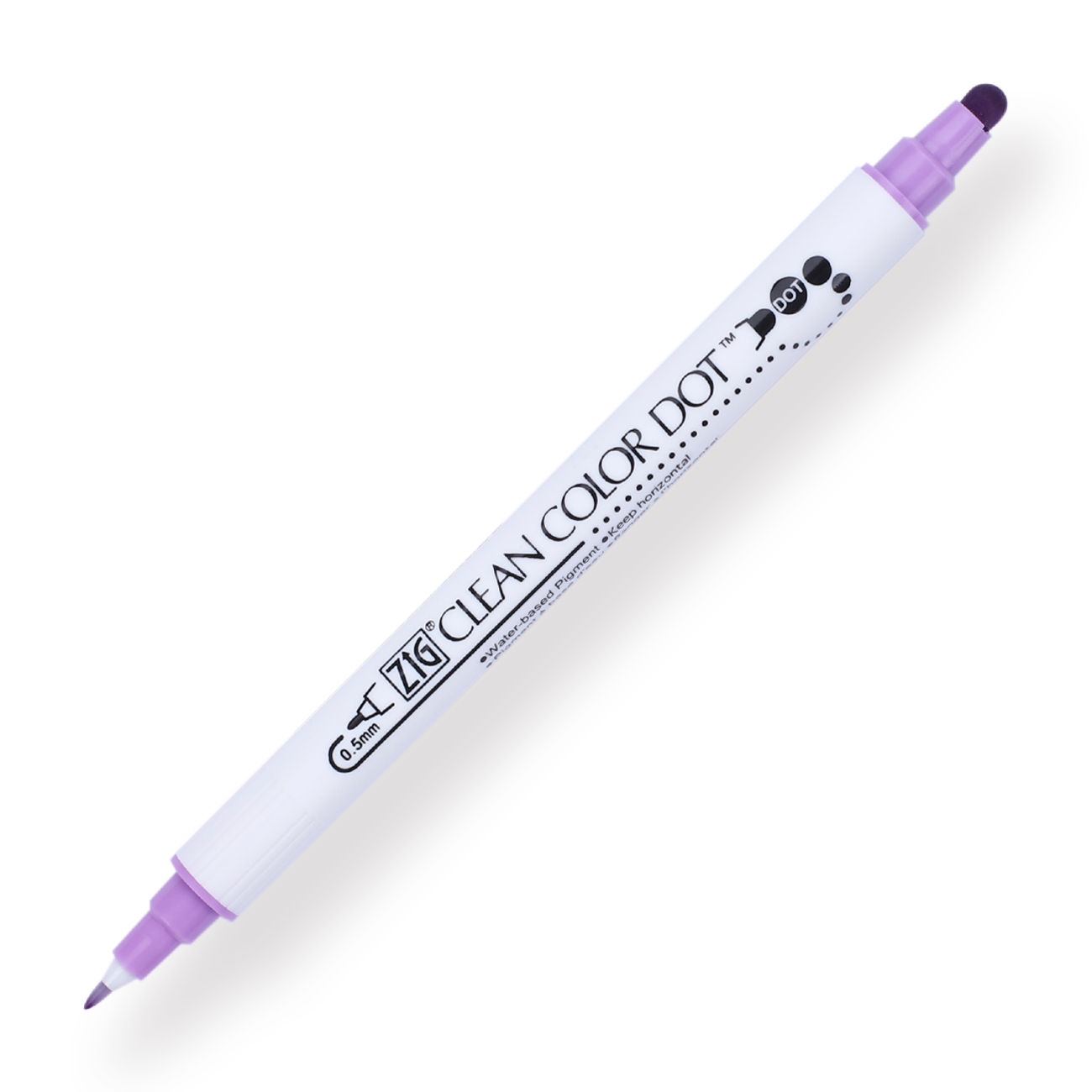 Kuretake ZIG Clean Color Dot Double-Sided Marker - 12 Color Set - Stationery Pal