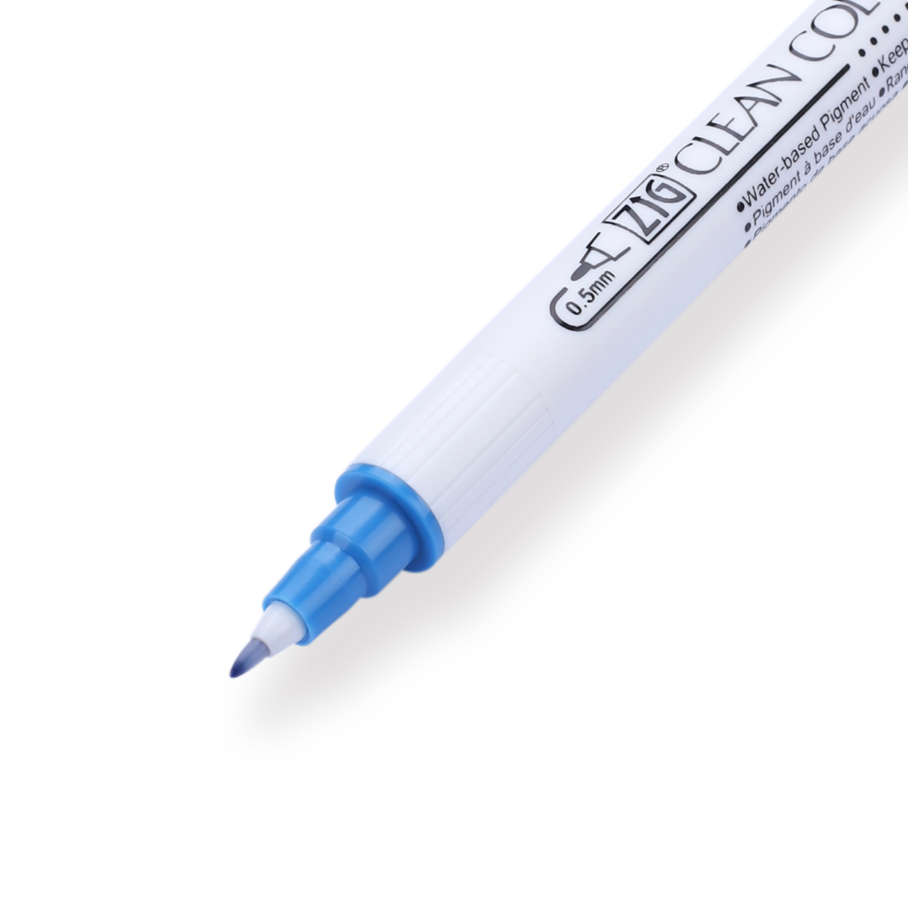 Kuretake ZIG Clean Color Dot Double-Sided Marker - Blue 032 - Stationery Pal