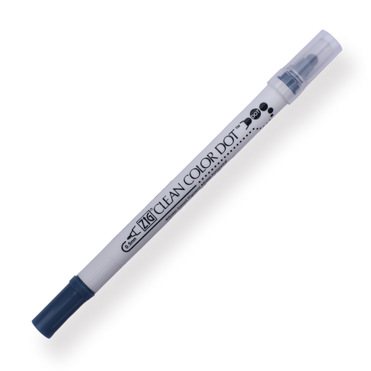 Kuretake ZIG Clean Color Dot Double-Sided Marker - Demin 034 - Stationery Pal