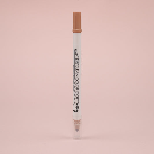 Kuretake ZIG Clean Color Dot Double-Sided Marker - Fawn 064 - Stationery Pal