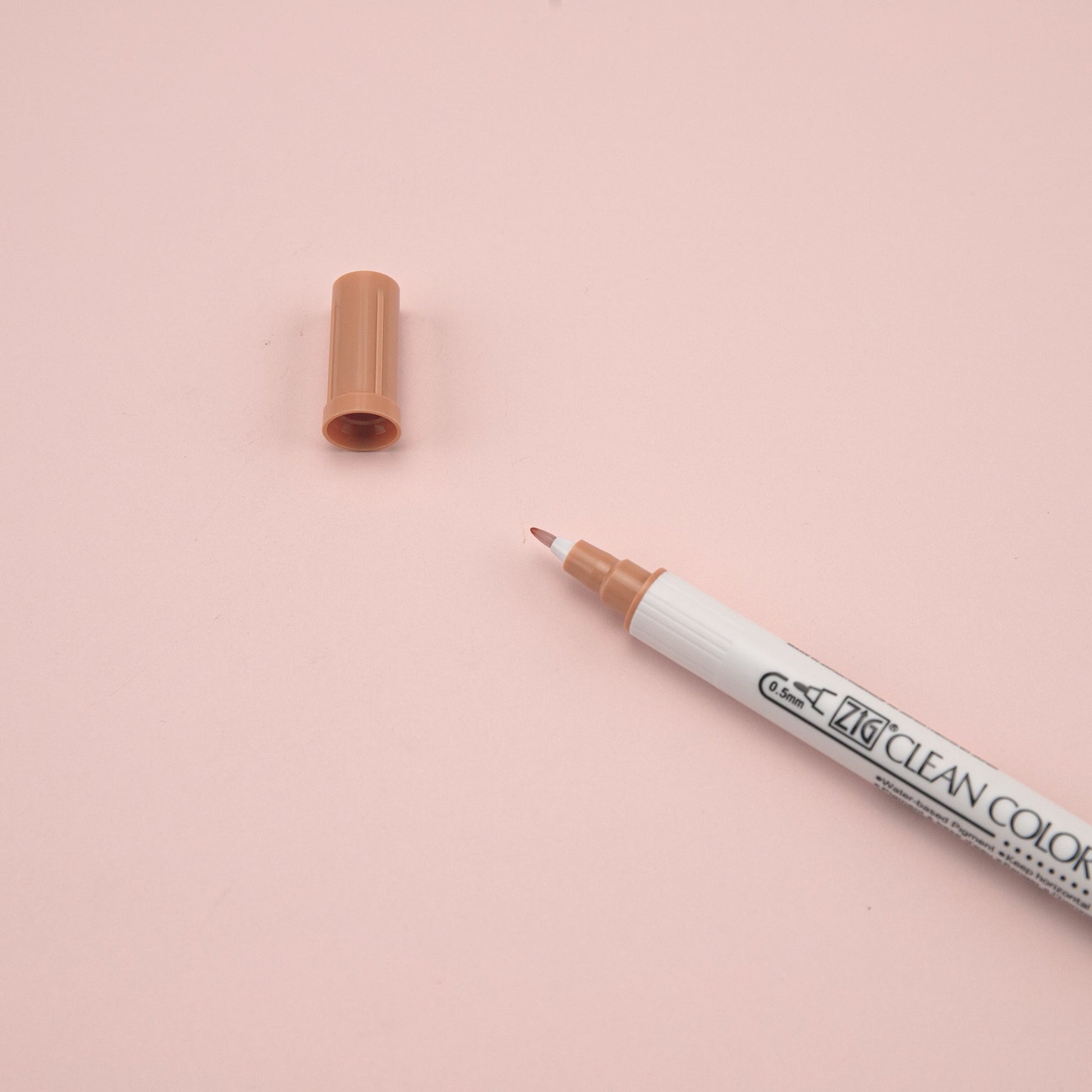 Kuretake ZIG Clean Color Dot Double-Sided Marker - Fawn 064 - Stationery Pal