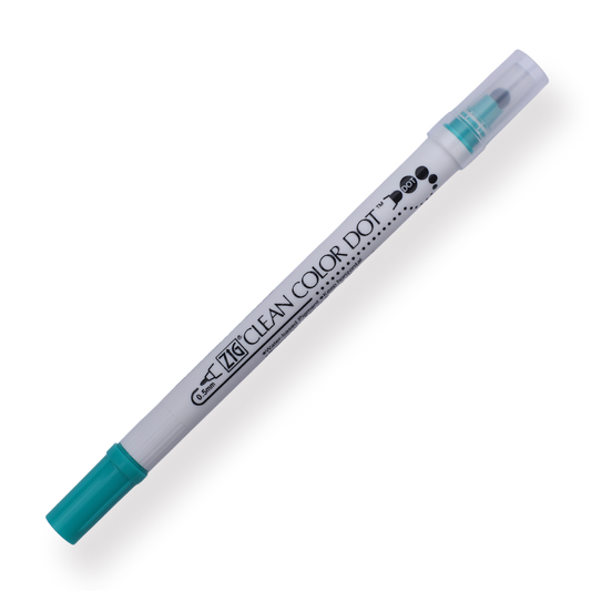 Kuretake ZIG Clean Color Dot Double-Sided Marker - Ocean 042 - Stationery Pal