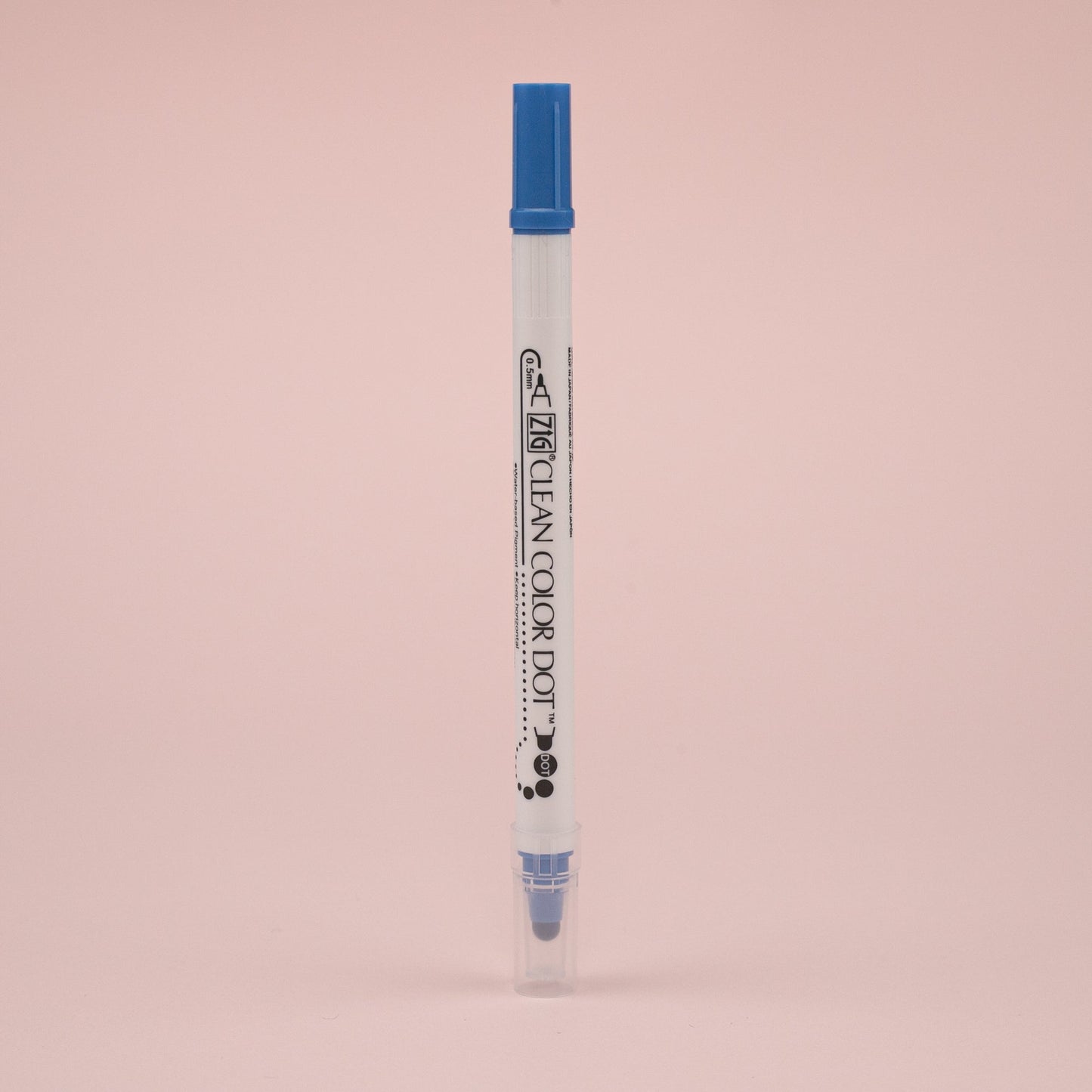 Kuretake Zig Clean Colour Dot Basic Double-Sided Marker - 6 Color Set - Stationery Pal