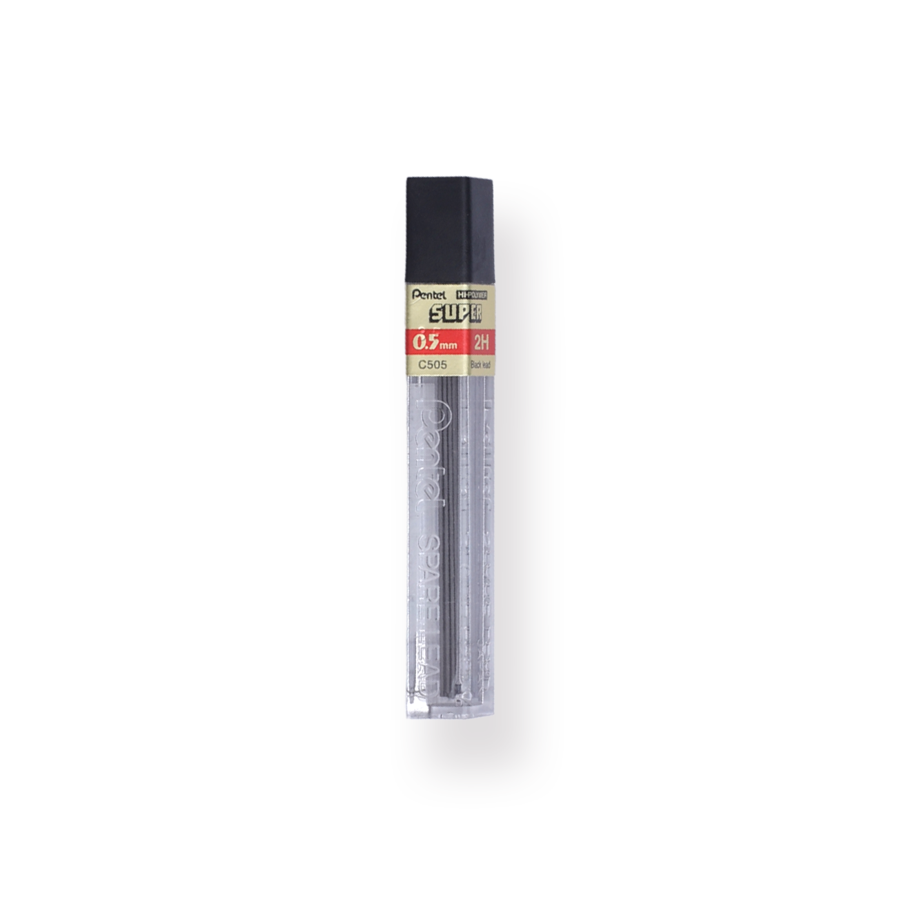 Pentel Super Hi-Polymer Refill Leads - 0.5 mm - 2H - Stationery Pal