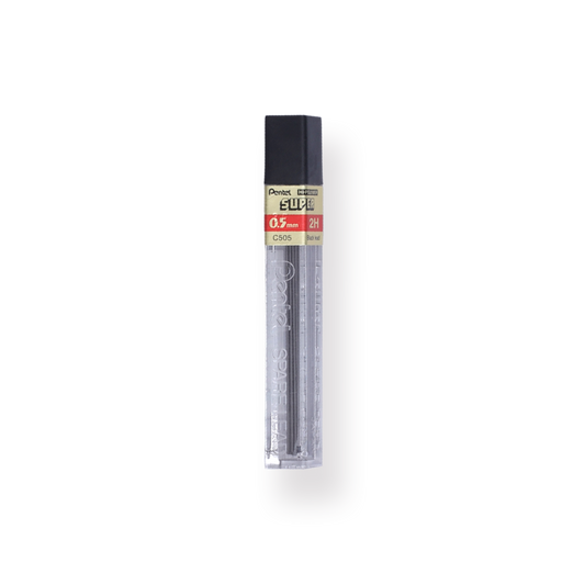Pentel Super Hi-Polymer Refill Leads - 0.5 mm - 2H - Stationery Pal