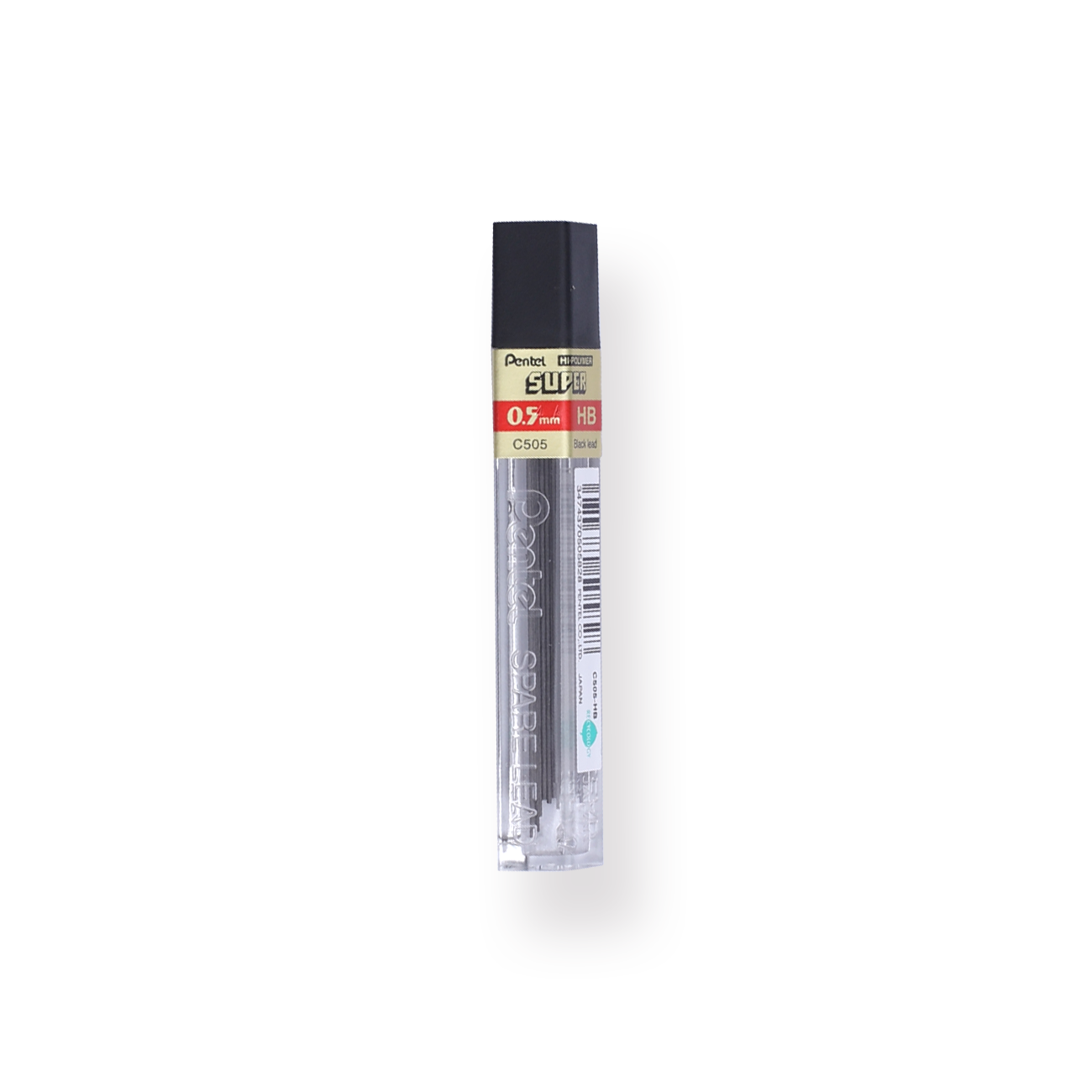 Pentel Super Hi-Polymer Refill Leads - 0.5 mm - HB - Stationery Pal