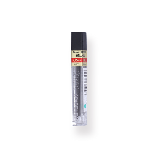 Pentel Super Hi-Polymer Refill Leads - 0.5 mm - HB - Stationery Pal