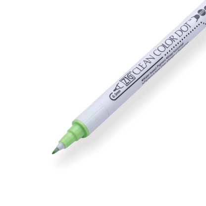 Kuretake ZIG Clean Color Dot Double-Sided Marker - Kiwi 402 - Stationery Pal