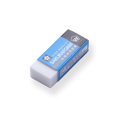 Sakura High Quality Foam Eraser XRFW-60 - Small - Stationery Pal