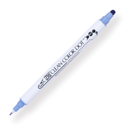 Kuretake ZIG Clean Color Dot Double-Sided Marker - 12 Color Set - Stationery Pal