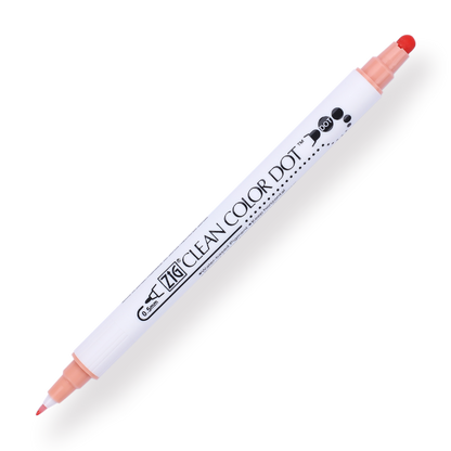 Kuretake ZIG Clean Color Dot Double-Sided Marker - 12 Color Set - Stationery Pal