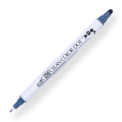 Kuretake ZIG Clean Color Dot Double-Sided Marker - 12 Color Set - Stationery Pal