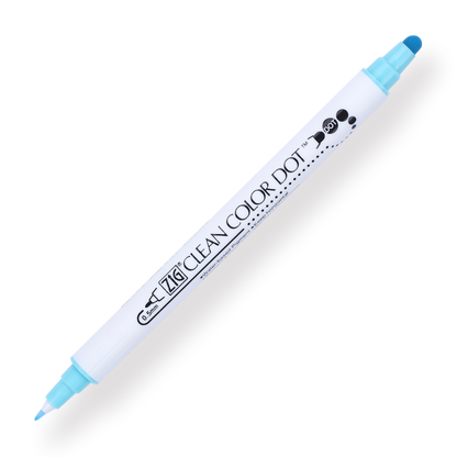 Kuretake ZIG Clean Color Dot Double-Sided Marker - 12 Color Set - Stationery Pal