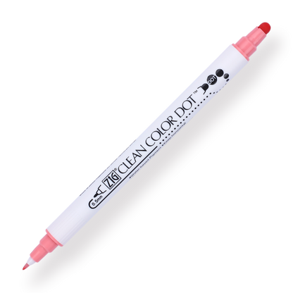Kuretake ZIG Clean Color Dot Double-Sided Marker - 4 Color Set - Stationery Pal
