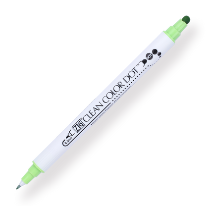 Kuretake ZIG Clean Color Dot Double-Sided Marker - 4 Color Set - Stationery Pal