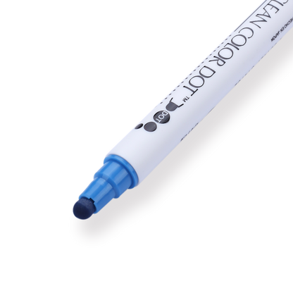Kuretake ZIG Clean Color Dot Double-Sided Marker - Blue 032 - Stationery Pal