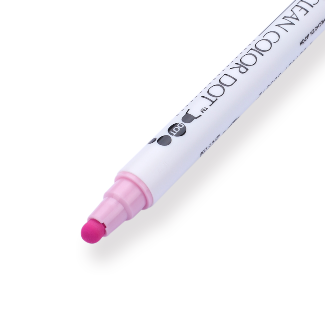 Kuretake ZIG Clean Color Dot Double-Sided Marker - Candy Pink 206 - Stationery Pal