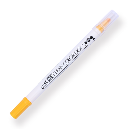 Kuretake ZIG Clean Color Dot Double-Sided Marker - Summer Sun 503 - Stationery Pal