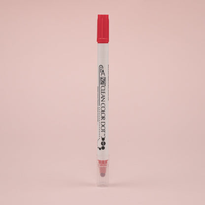 Kuretake Zig Clean Colour Dot Basic Double-Sided Marker - 6 Color Set - Stationery Pal