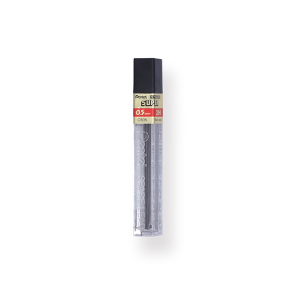 Pentel Super Hi-Polymer Refill Leads - 0.5 mm - 2H - Stationery Pal