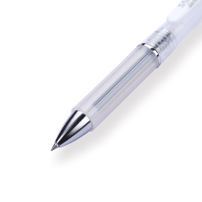 Zebra Sarasa Dry Airfit Ballpoint Pen - 0.4 mm - Black - Clear Body - Stationery Pal